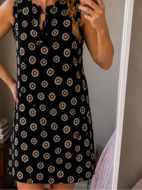 twik Daisy Print High Low Sundress Dress